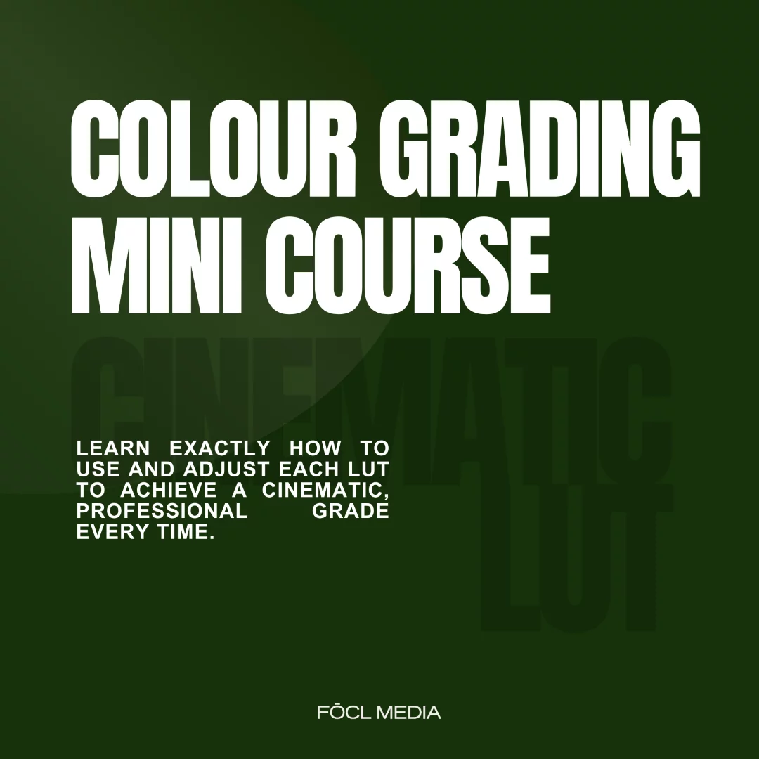 Colour Grading Mini Course